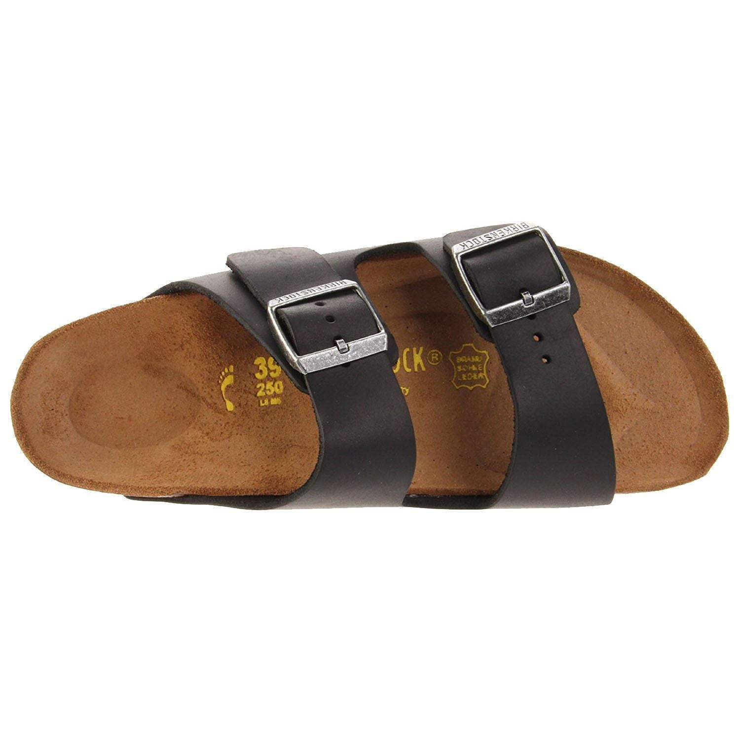 Birkenstock Arizona Black Mens Sandals#color_black