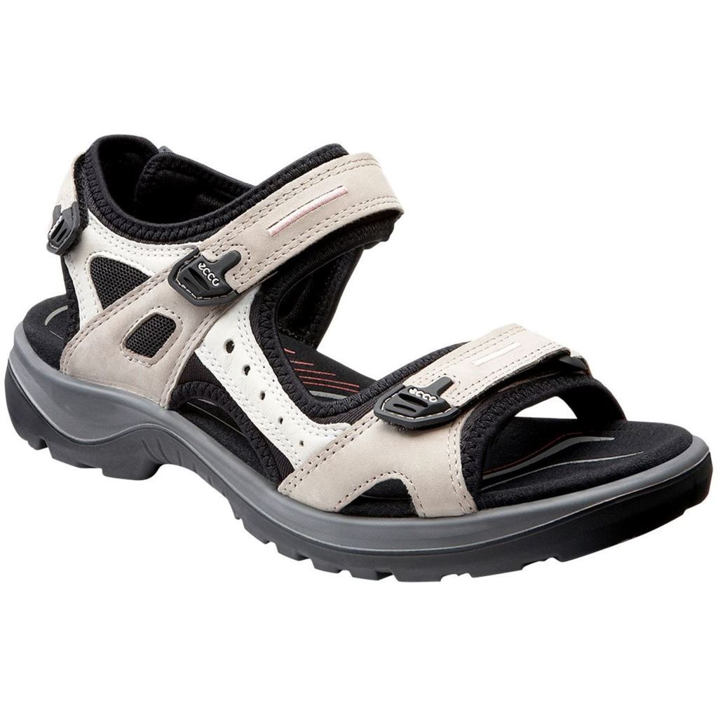 Ecco Offroad Nubuck Women's Sandals#color_atmosphere ice white