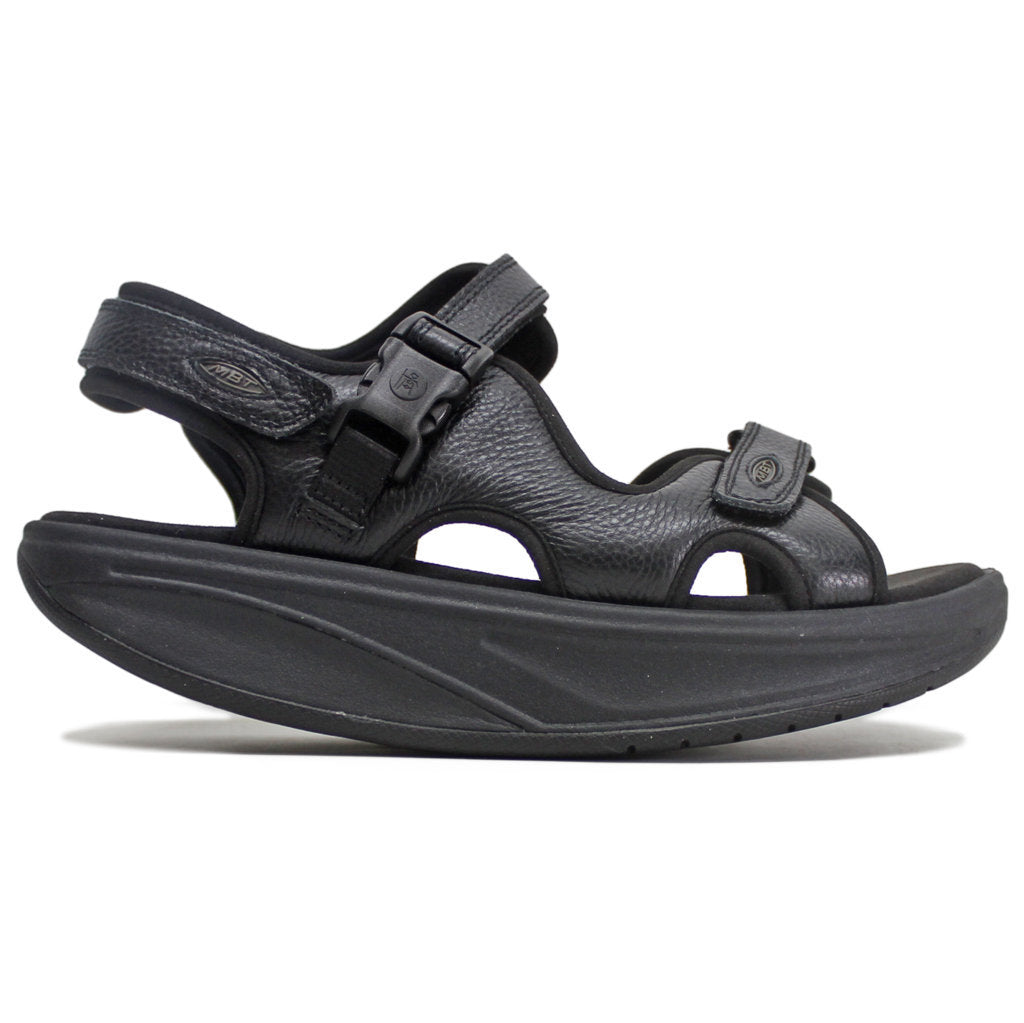 MBT Kisumu 3S Leather Womens Sandals#color_black