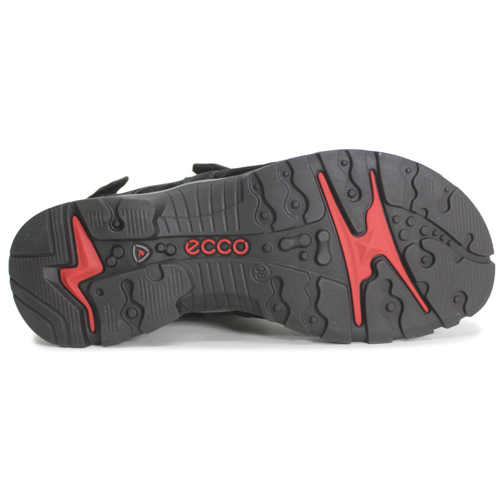 Ecco Offroad Nubuck Womens Sandals#color_black