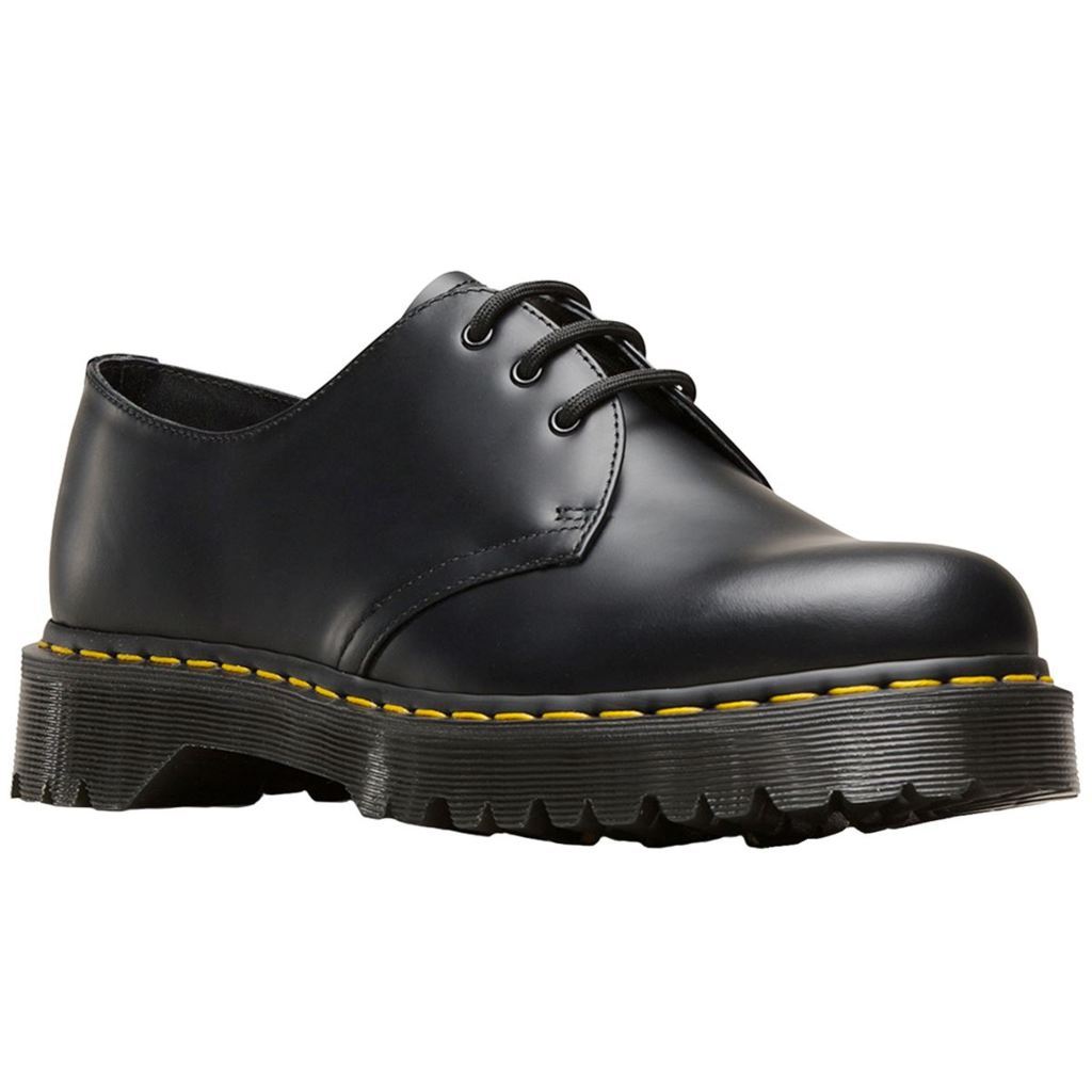 Dr. Martens 1461 Bex Smooth Leather Women's Oxford Shoes#color_black