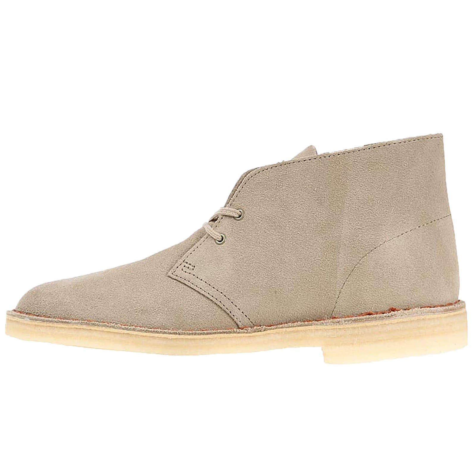 Clarks Originals Desert Boot Suede Leather Men's Boots#color_sand