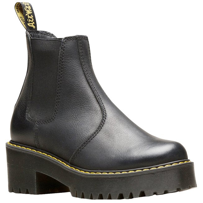 Dr.Martens Rometty Wyoming Leather Womens Boots#color_black