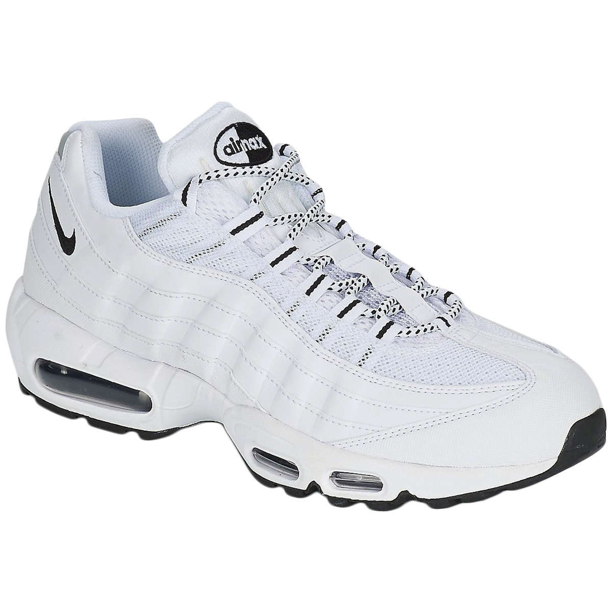 Nike Air Max 95 Mesh Men's Low-Top Trainers#color_white black