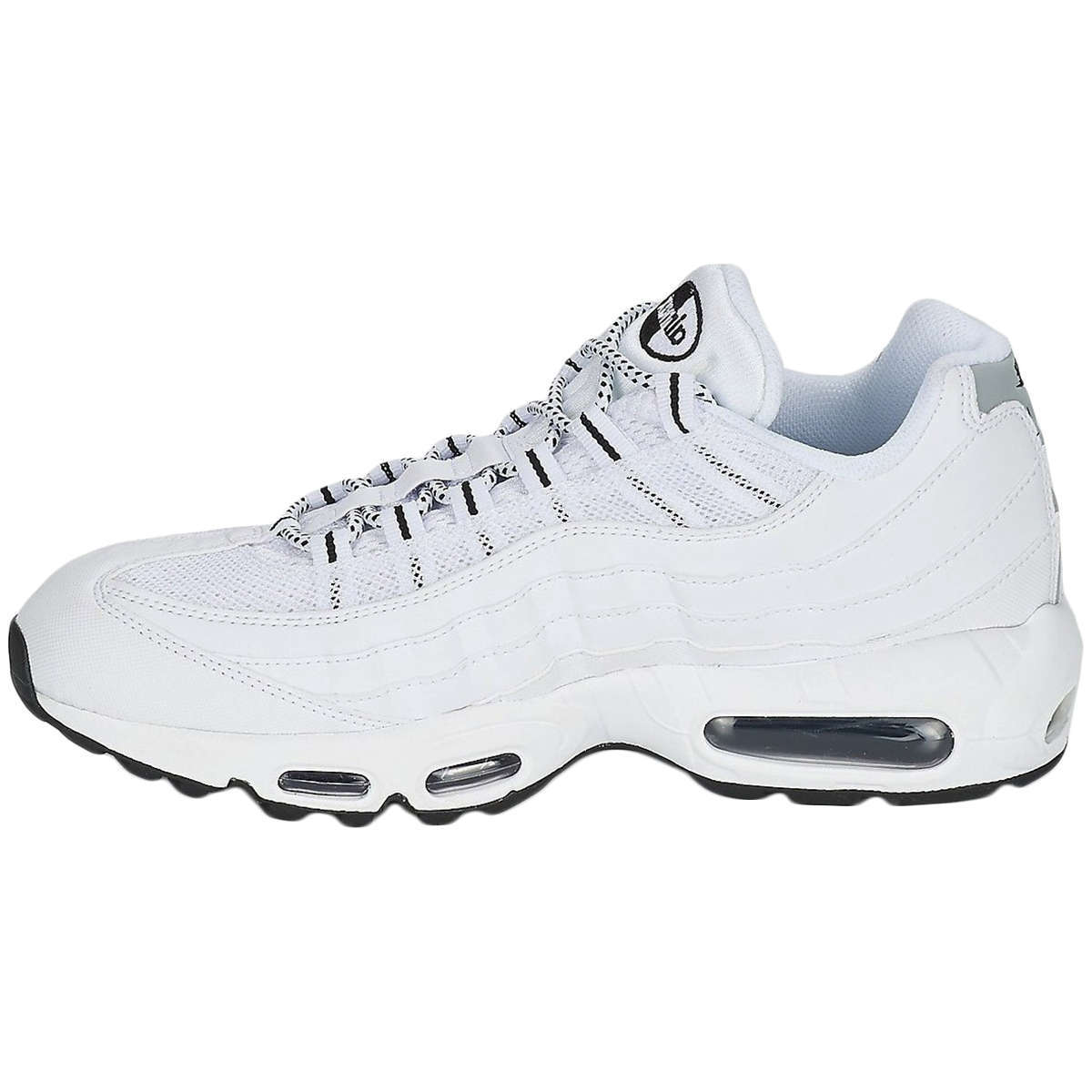 Nike Air Max 95 Mesh Men's Low-Top Trainers#color_white black