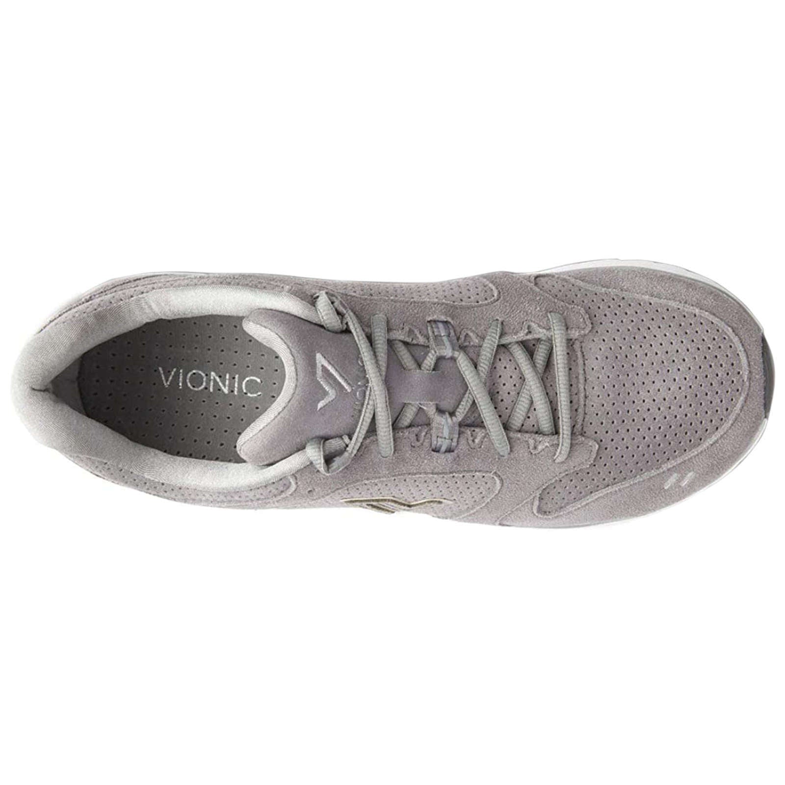 Vionic Revive Suede Mens Trainers#color_grey