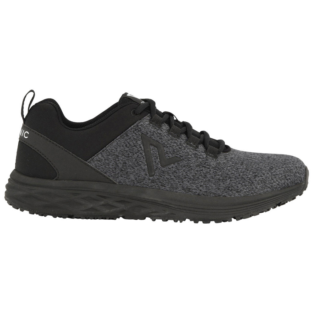 Vionic Fulton Turner Mesh PU Mens Trainers#color_black