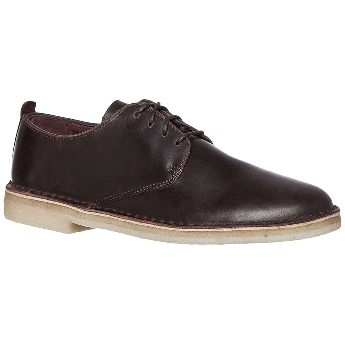 Clarks Originals Desert London Leather Men's Shoes#color_chestnut