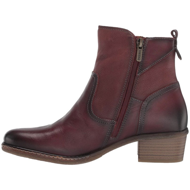 Pikolinos Zaragoza Leather Womens Boots#color_arcilla