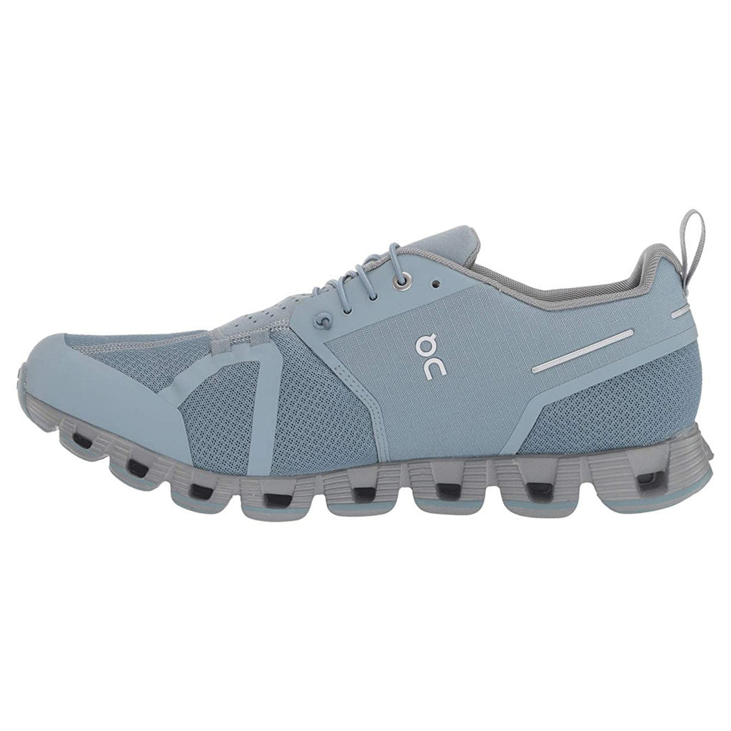 On Running Cloud Waterproof Mesh Men's Low-Top Trainers#color_cobble lunar