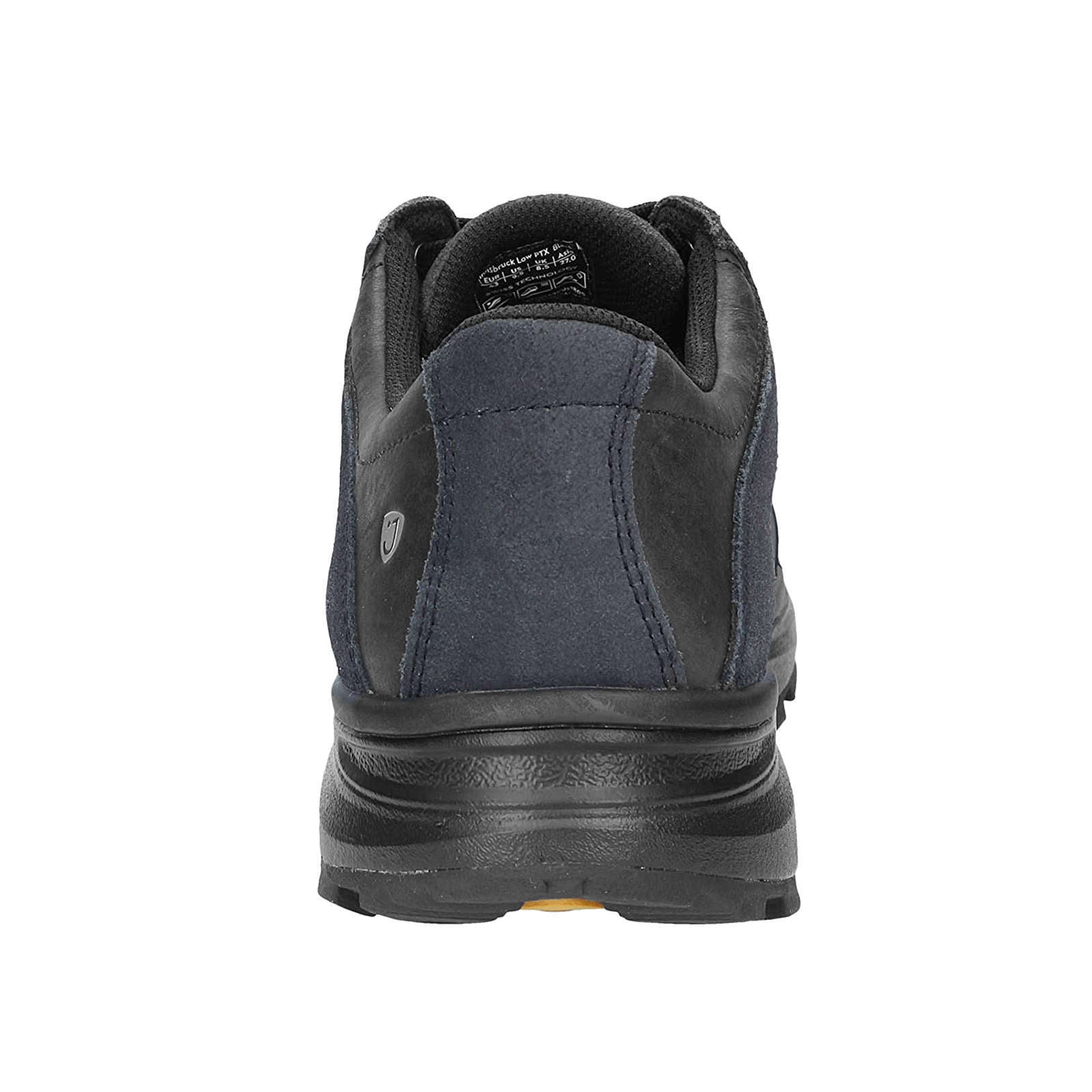 Joya Innsbruck Low PTX Nubuck Leather Men's Trainers#color_black