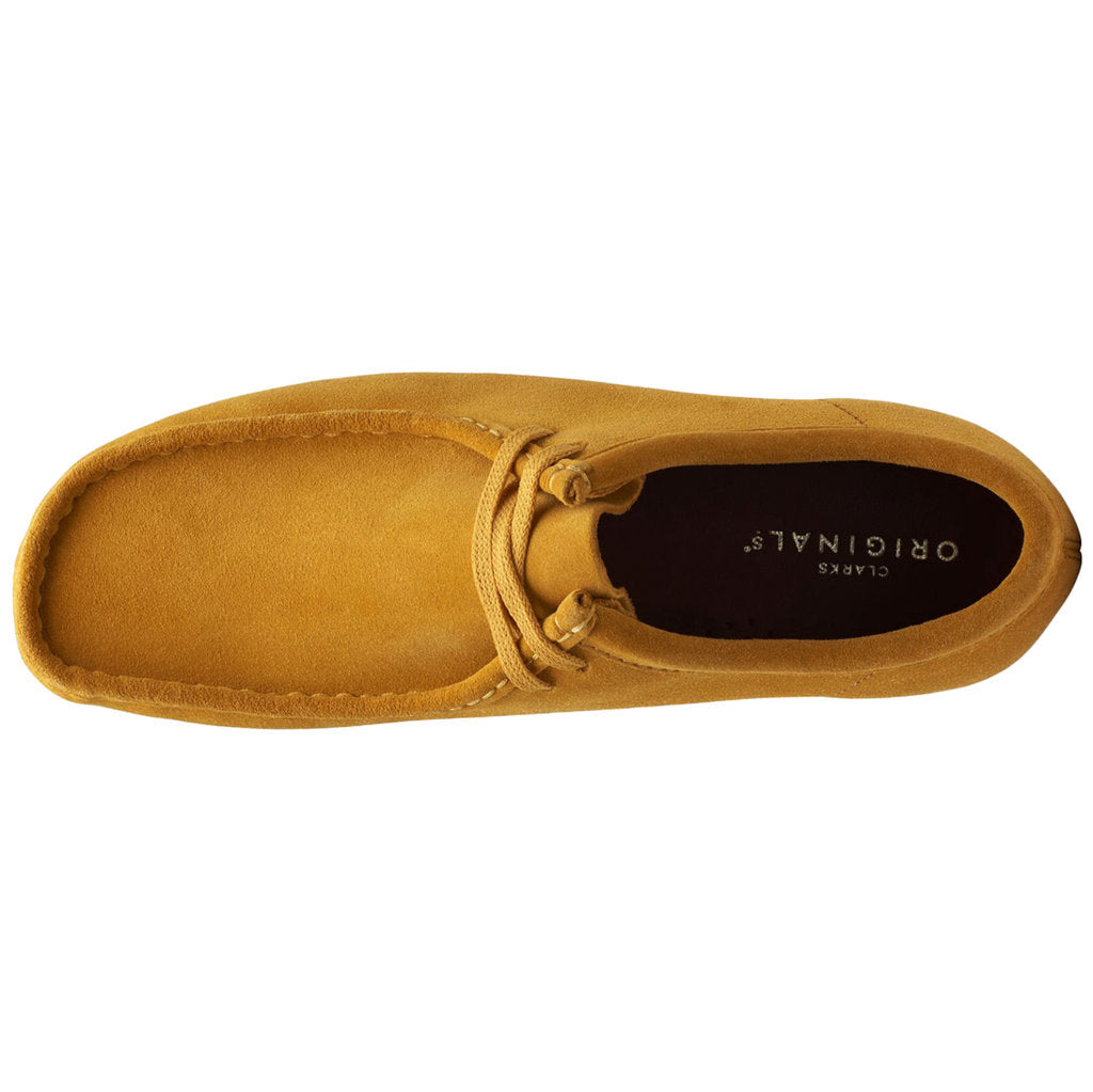 Clarks Originals Wallabee Suede Mens Shoes#color_tumeric