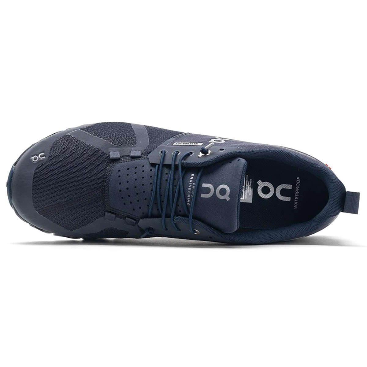 On Running Cloud Waterproof Mesh Women's Low-Top Trainers#color_navy