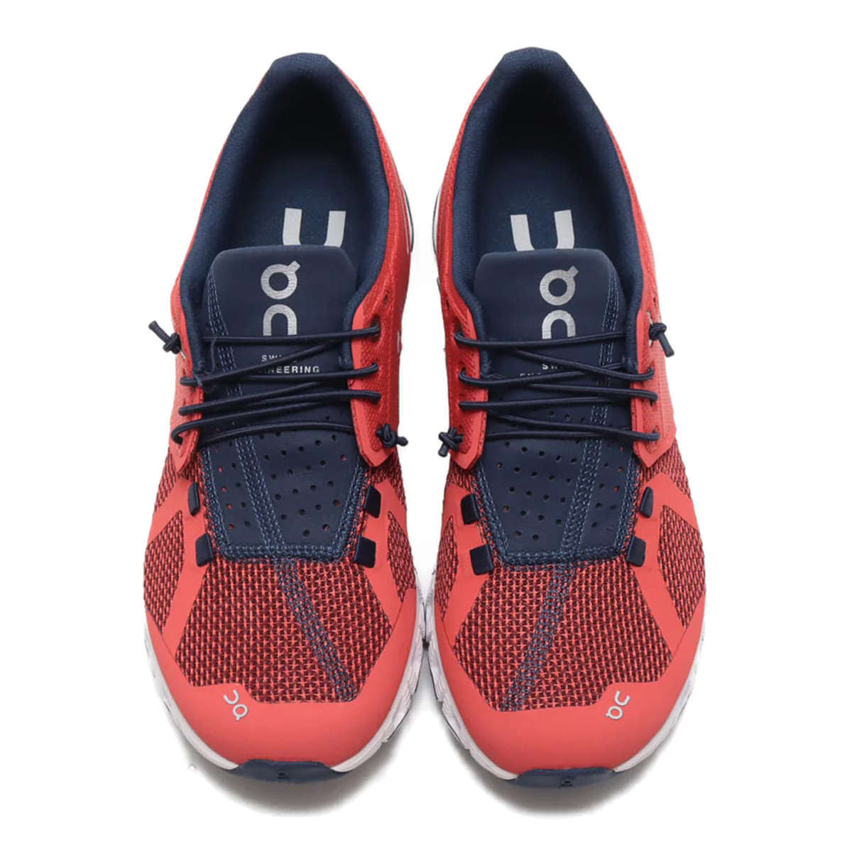 On Cloud Mesh Women's Running Shoes#color_coral pacific