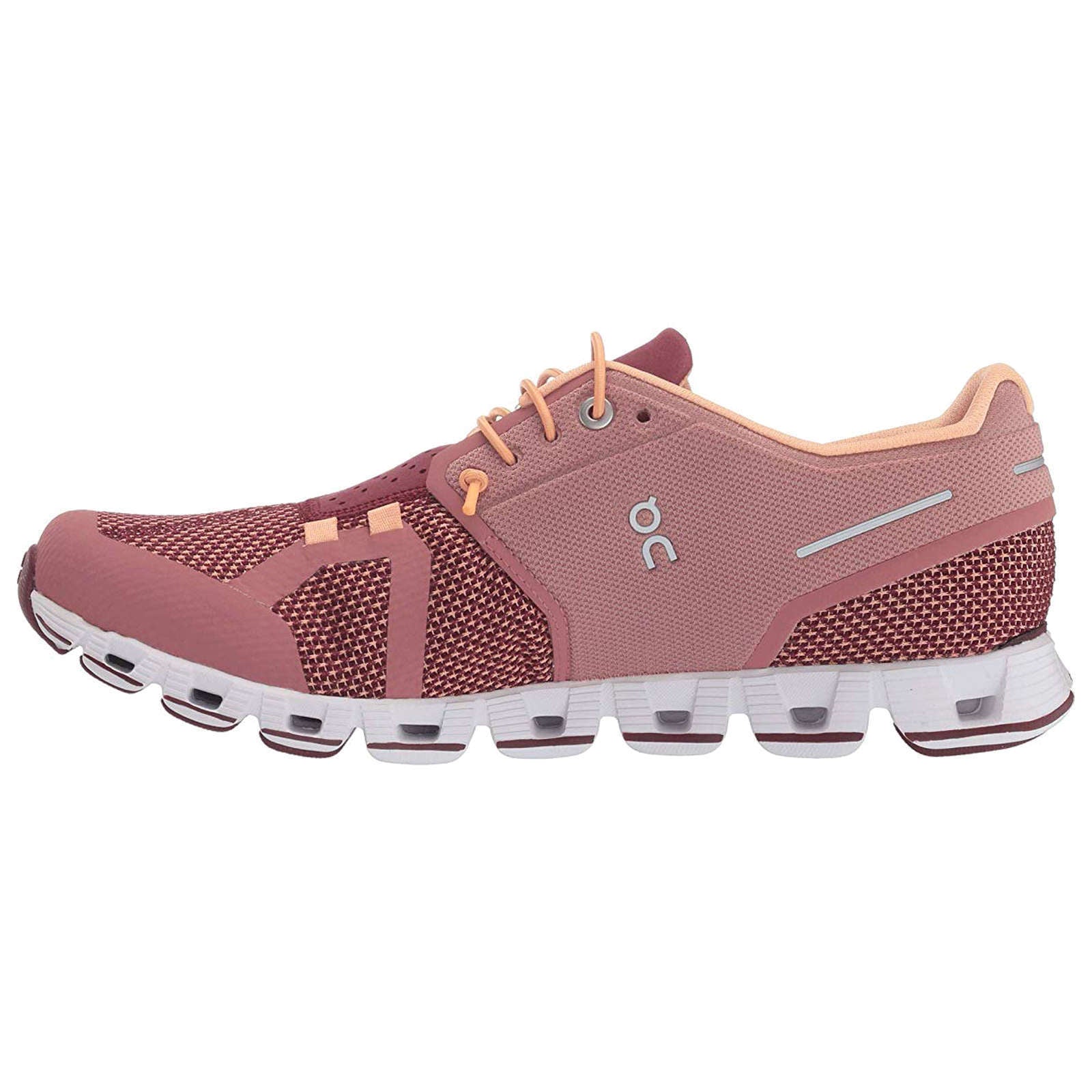 On Cloud Mesh Women's Running Shoes#color_dustrose mulberry