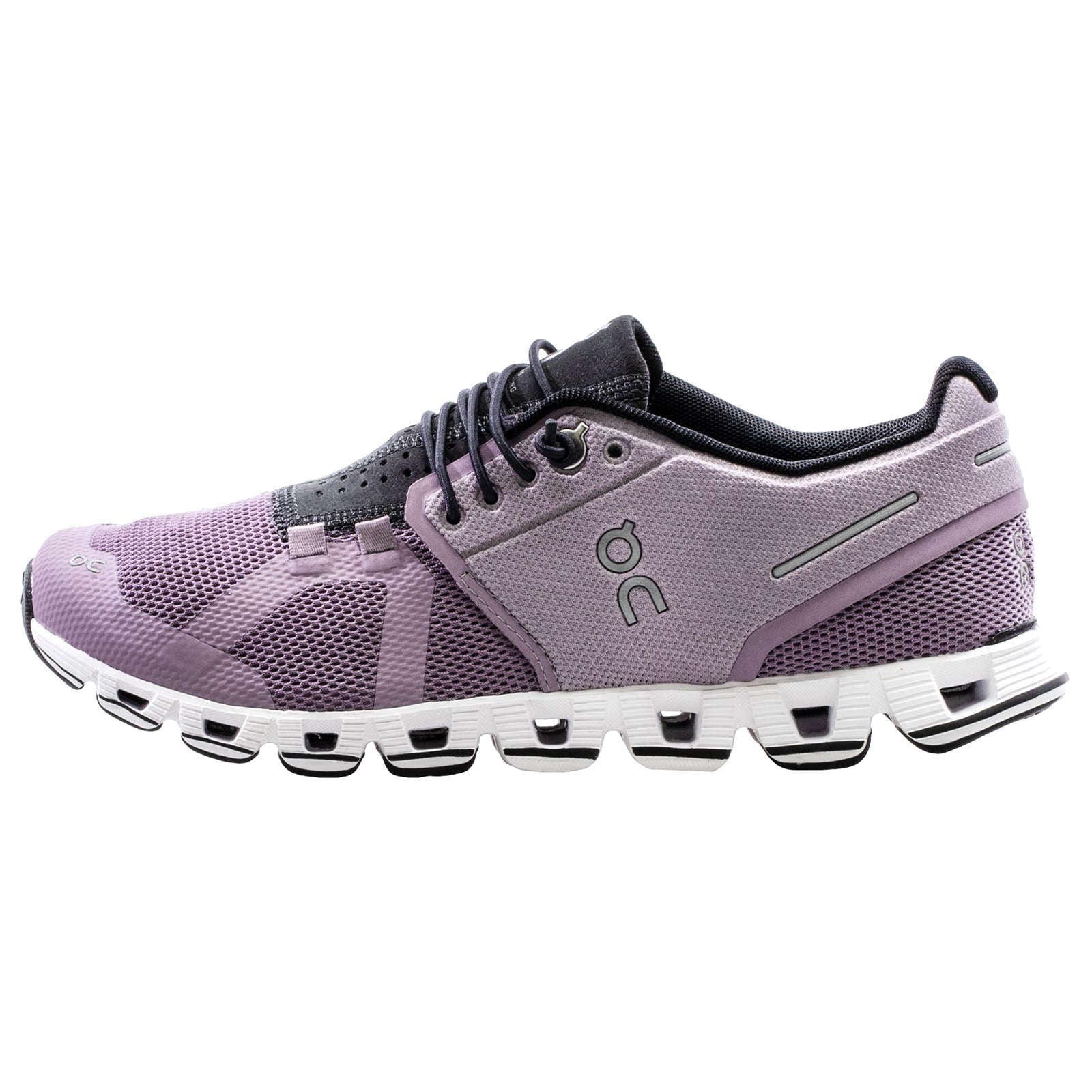 On Cloud Mesh Women's Running Shoes#color_lilac black