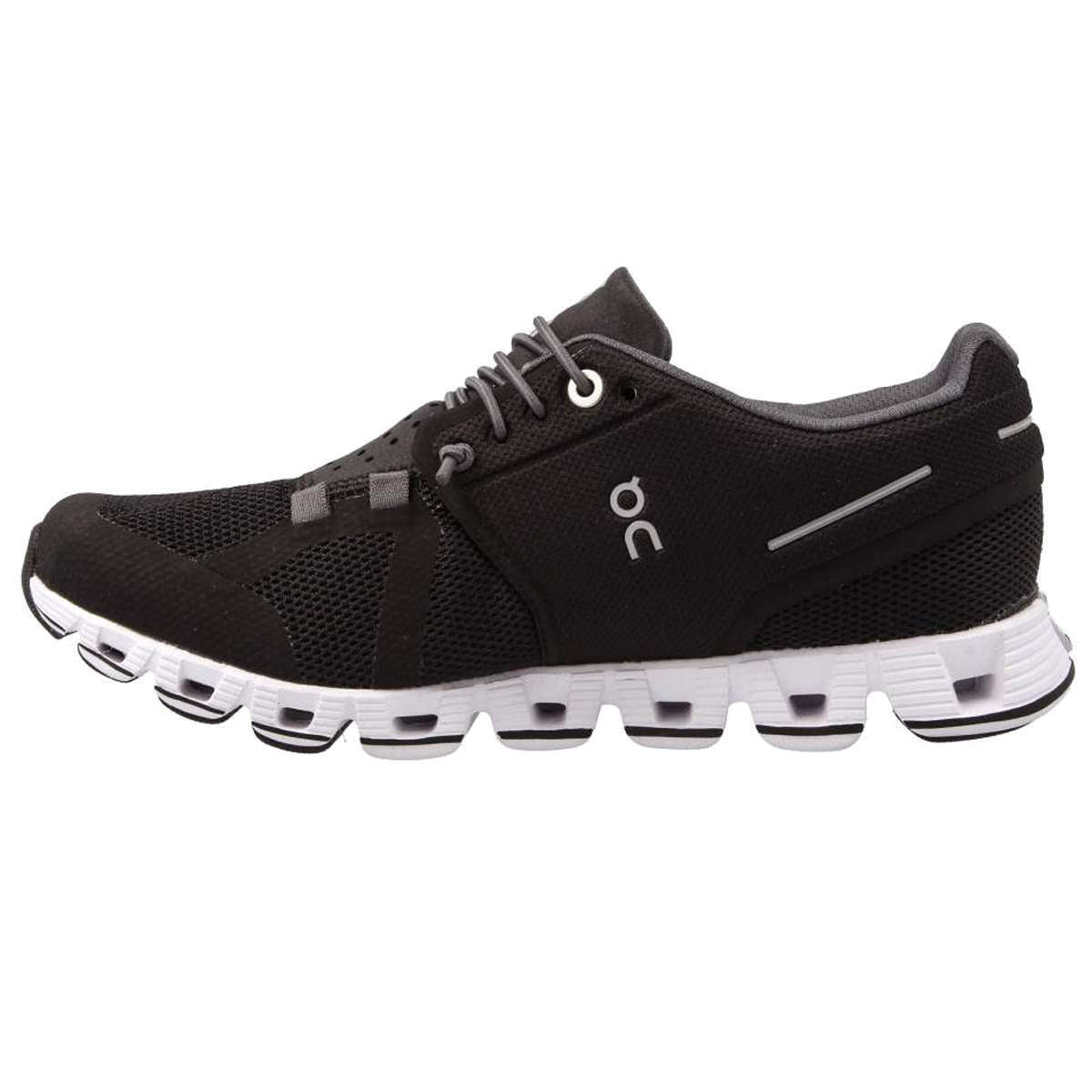 On Cloud Mesh Women's Running Shoes#color_black white