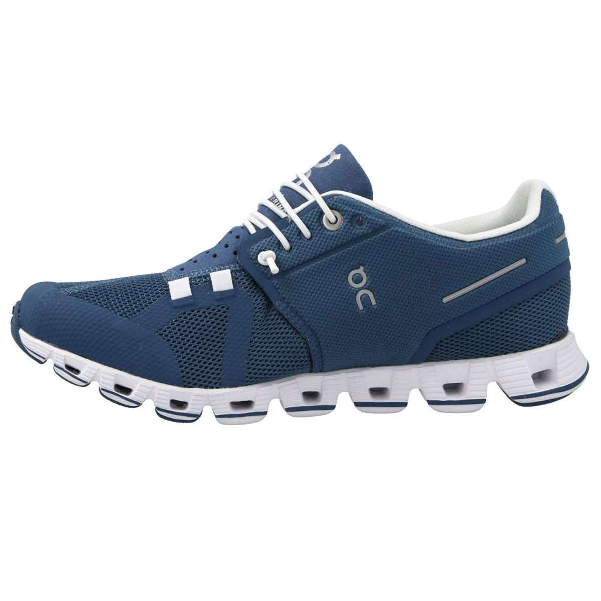 On Cloud Mesh Women's Running Shoes#color_denim white