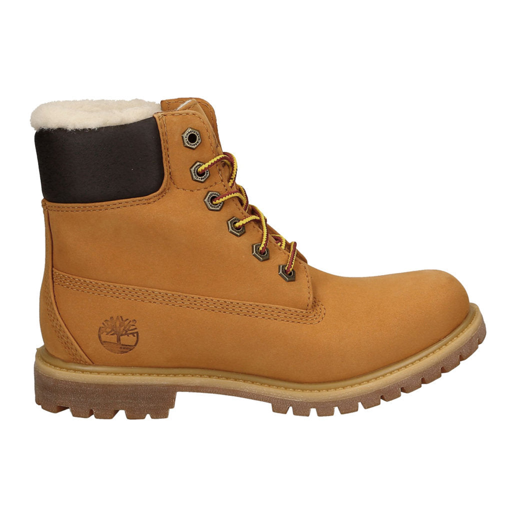 Timberland 6 Premium Shearling Nubuck Womens Boots#color_wheat