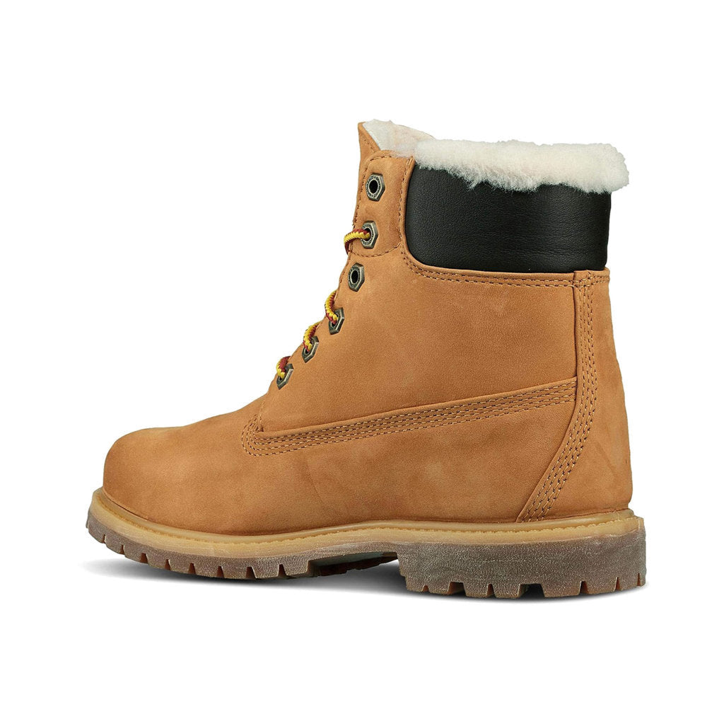 Timberland 6 Premium Shearling Nubuck Womens Boots#color_wheat