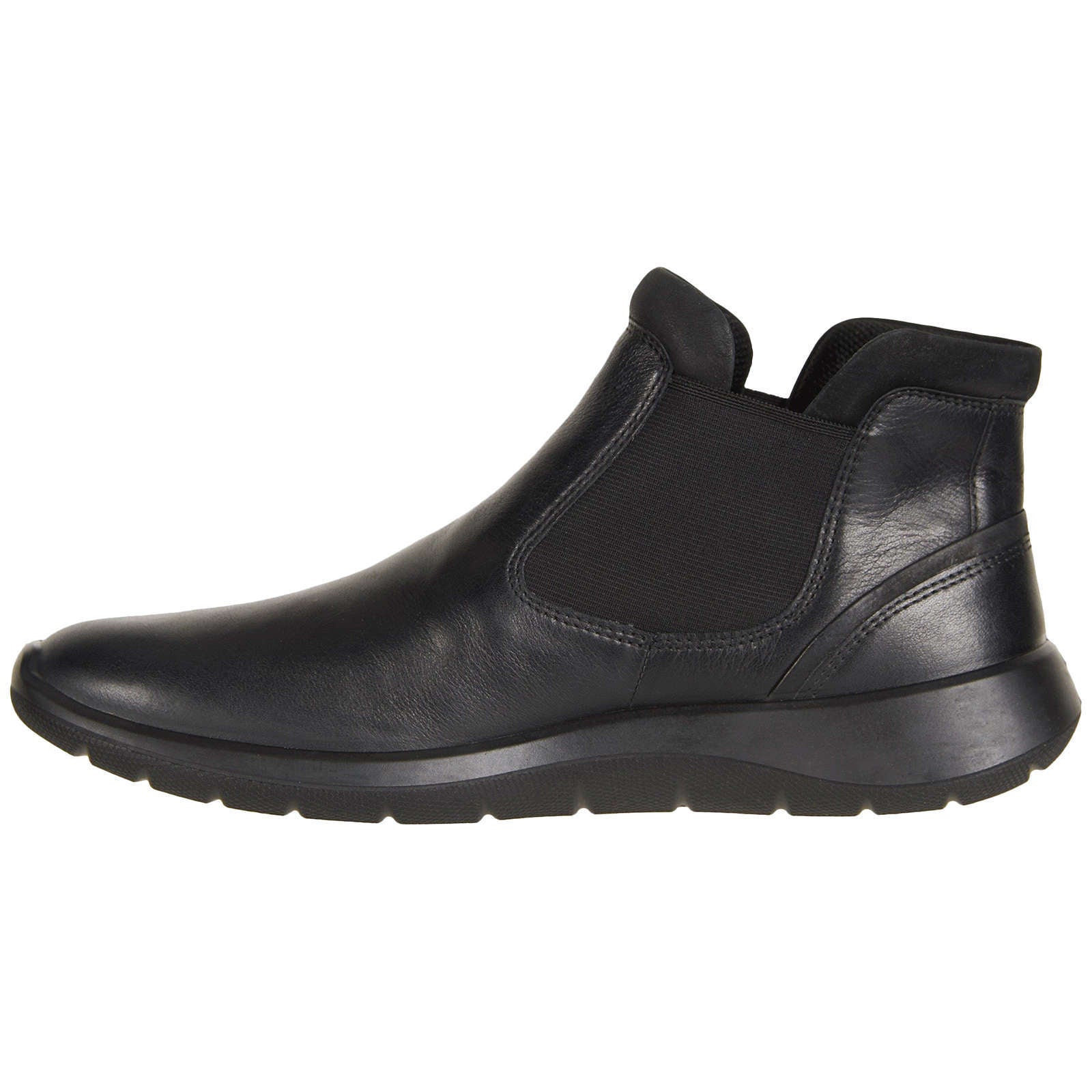 Ecco Soft 5 Leather Womens Boots#color_black