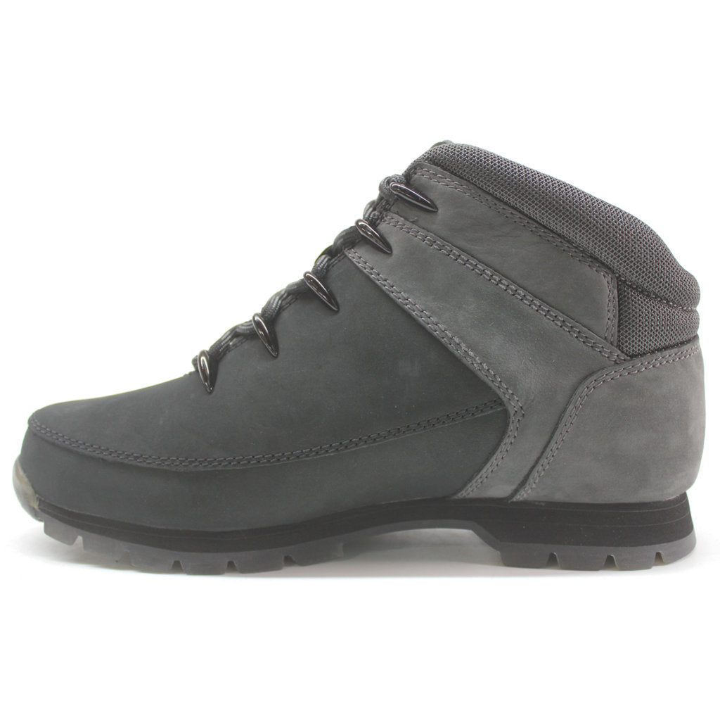 Timberland Euro Sprint Hiker Nubuck Textile Mens Boots#color_black grey