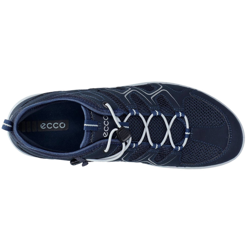 Ecco Terracruise Lite Textile Synthetic Mens Trainers#color_marine concrete