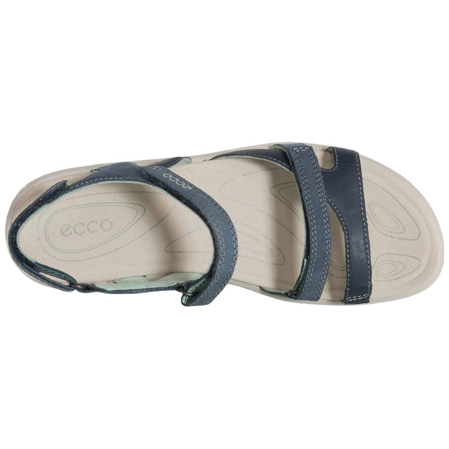 Ecco Cruise II Nubuck Womens Sandals#color_marine ice flower