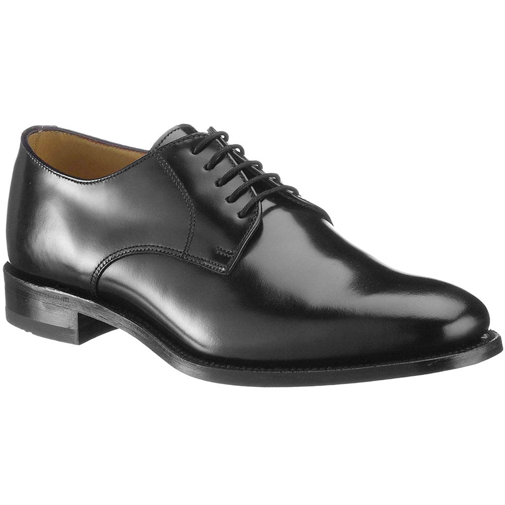 Loake 205 Polished Leather Men's Formal Shoes#color_black