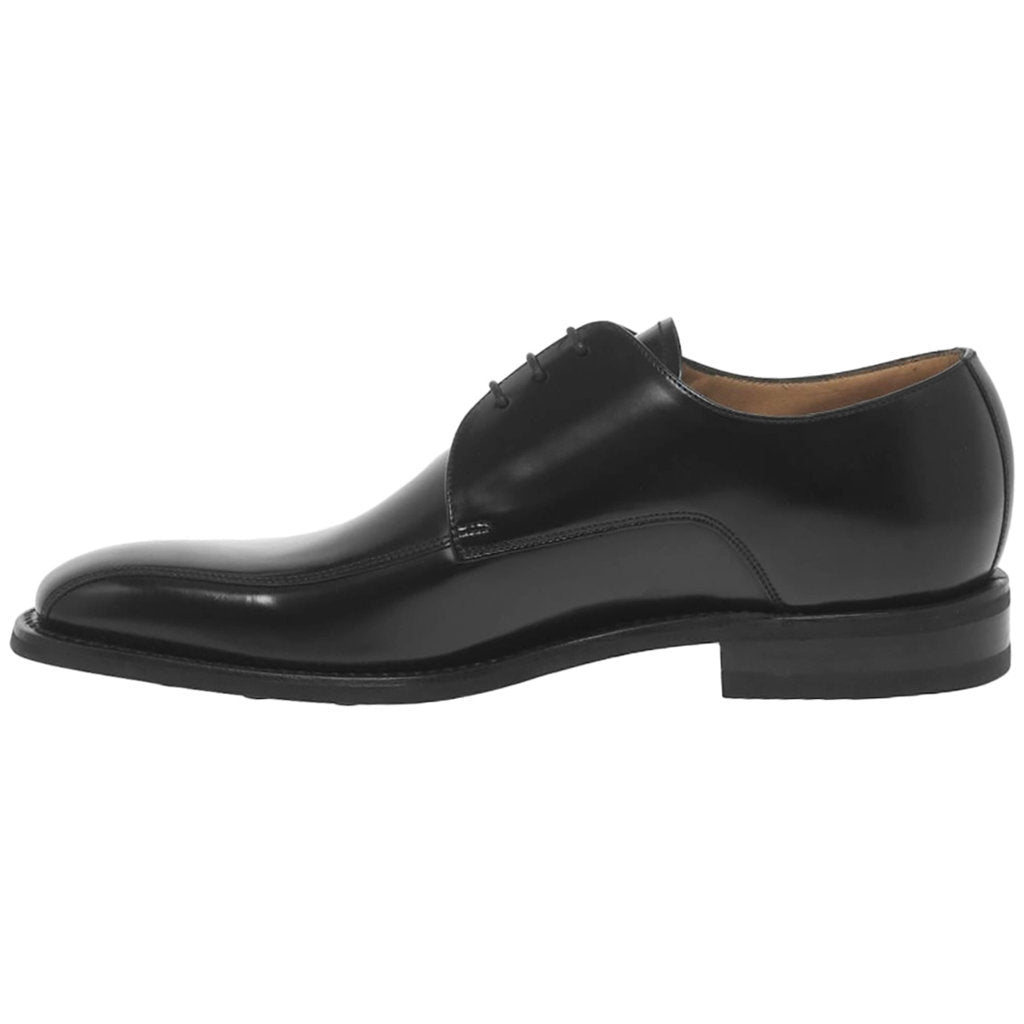 Loake 261 Polished Leather Men's Chukka Shoes#color_black