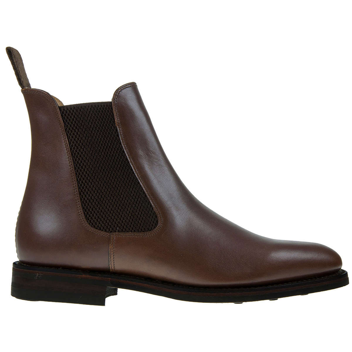 Loake Blenheim Waxy Leather Men's Chelsea Boots#color_brown