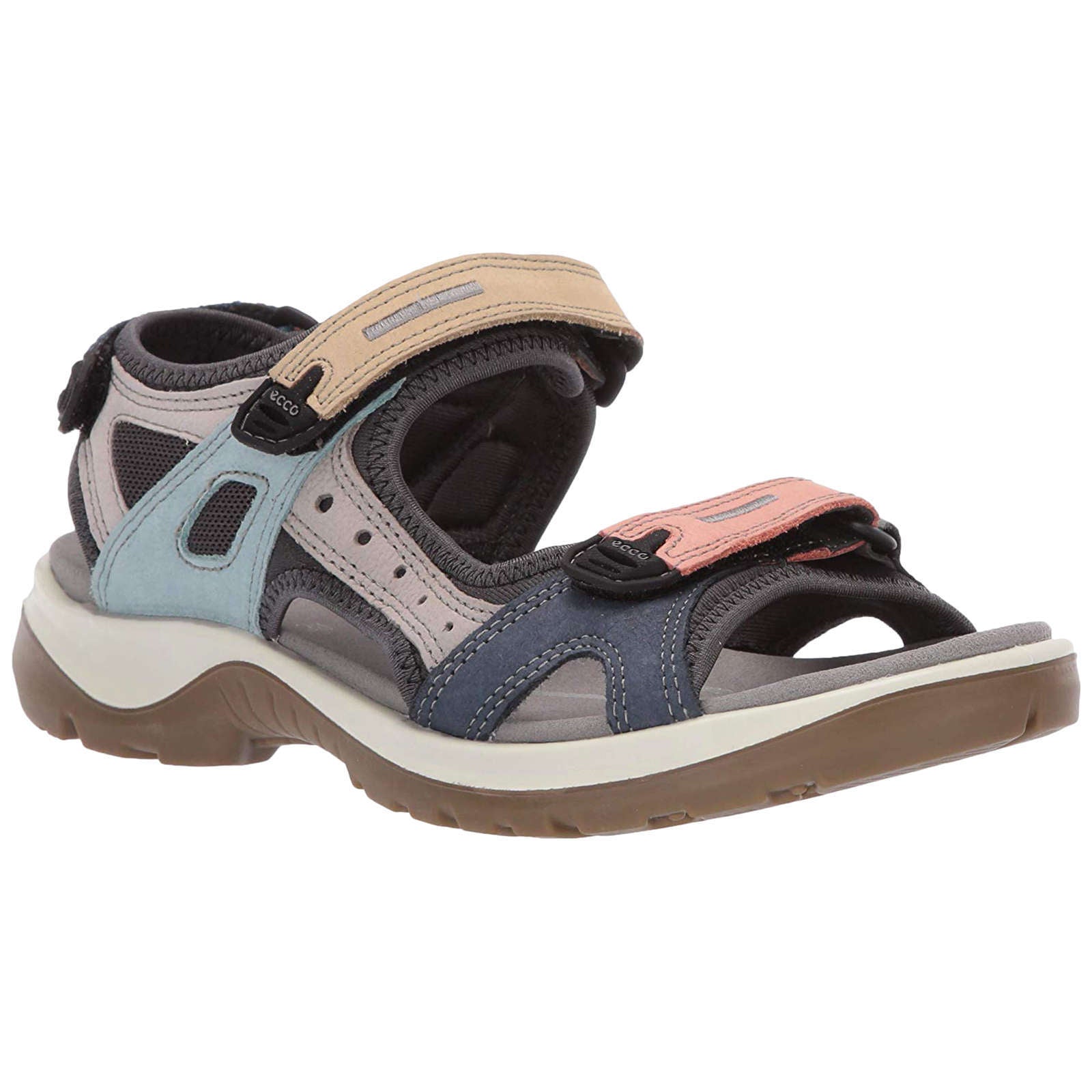 Ecco Offroad Nubuck Womens Sandals#color_multicolour