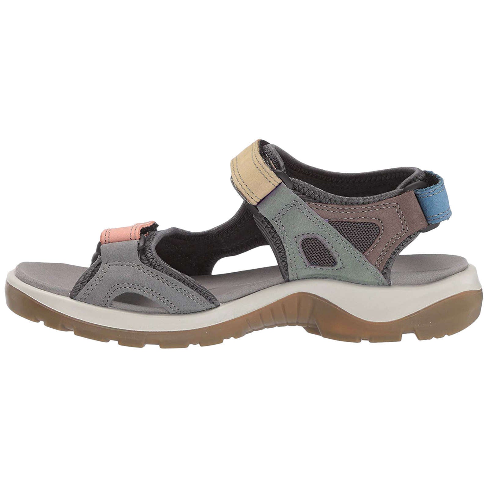 Ecco Offroad Nubuck Womens Sandals#color_multicolour