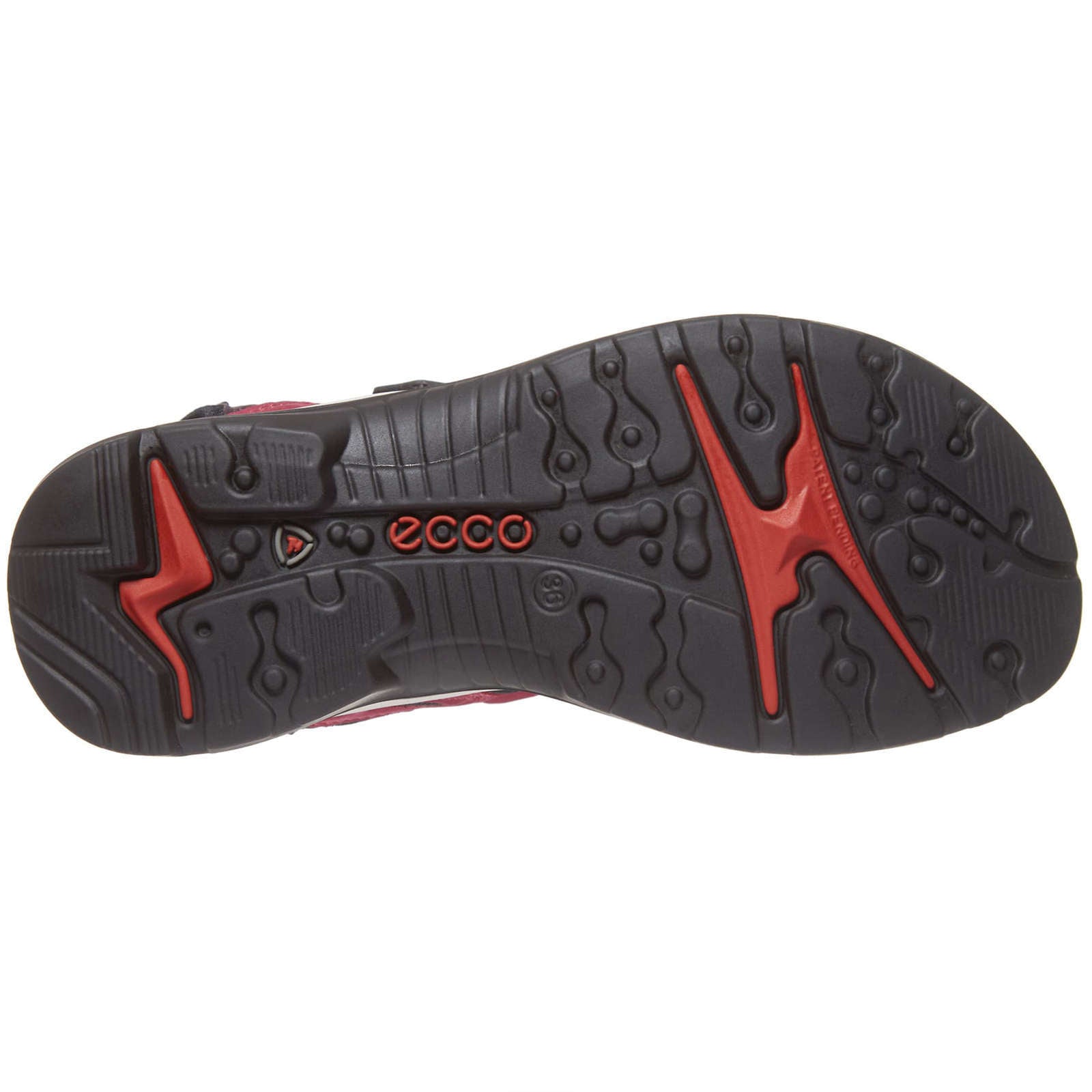 Ecco Offroad Nubuck Womens Sandals#color_sangria fig