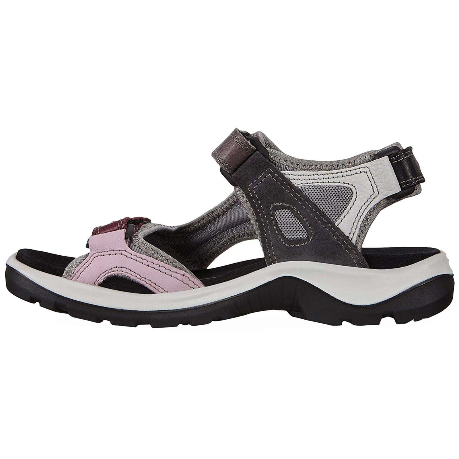 Ecco Offroad Nubuck Womens Sandals#color_multicolor wine