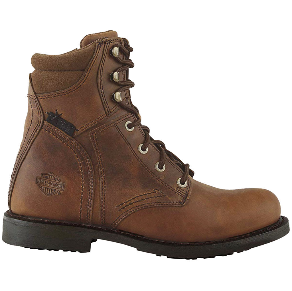 Harley Davidson Darnel Leather Mens Boots#color_brown