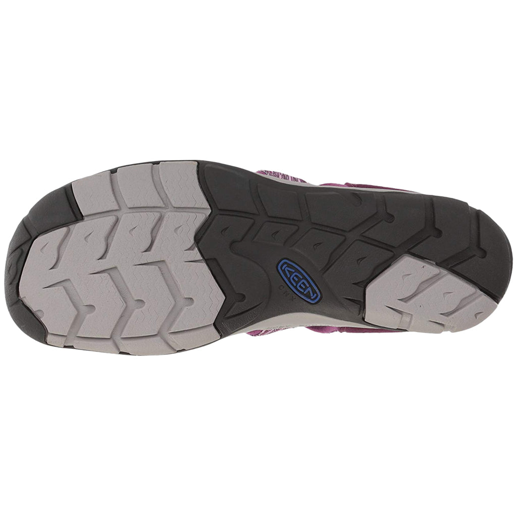 Keen Clearwater CNX Women's Waterproof Sandals#color_grape wine grape kiss