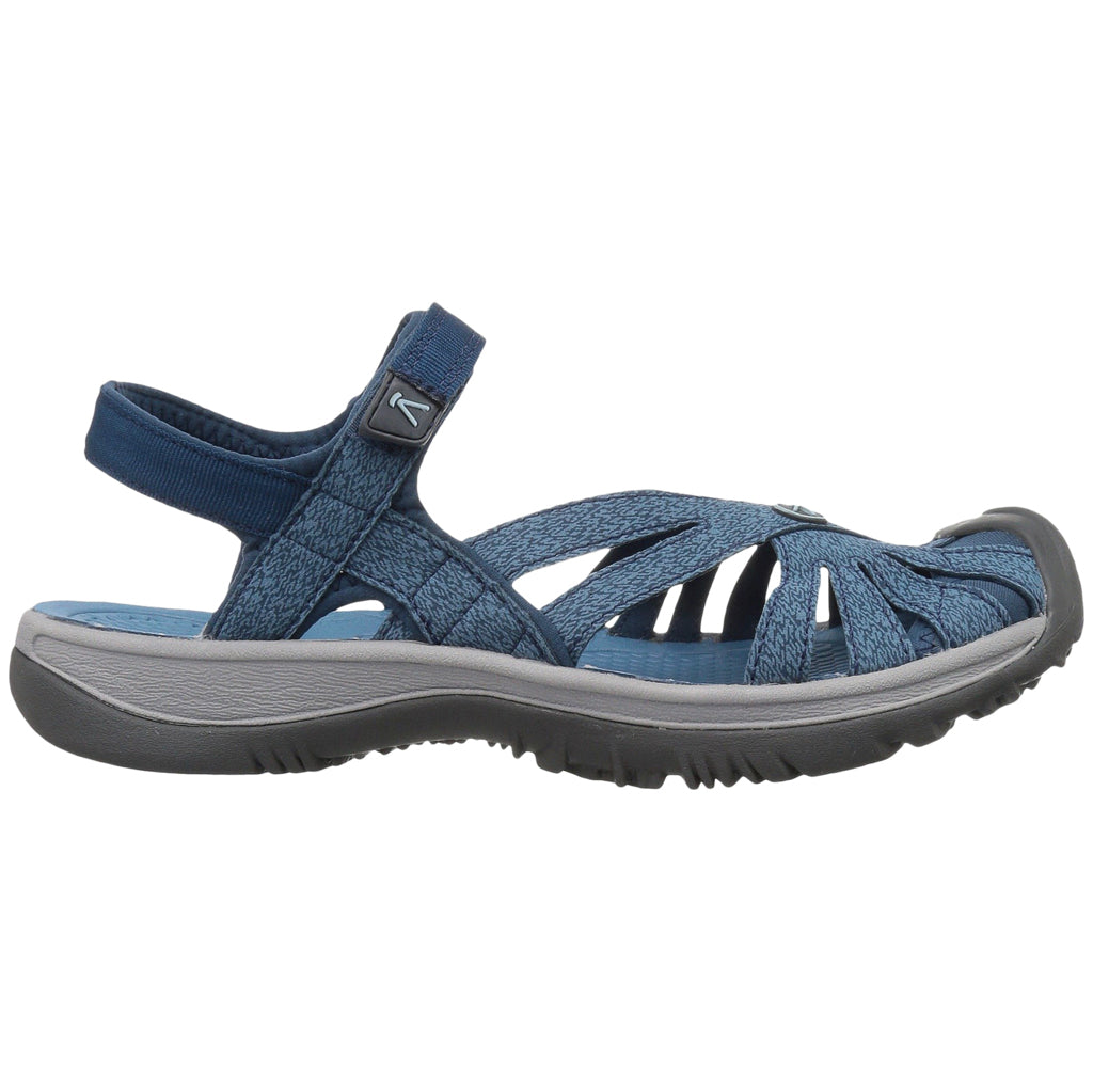 Keen Rose Washable Textile Women's Casual Sandals#color_blue opal provincial blue