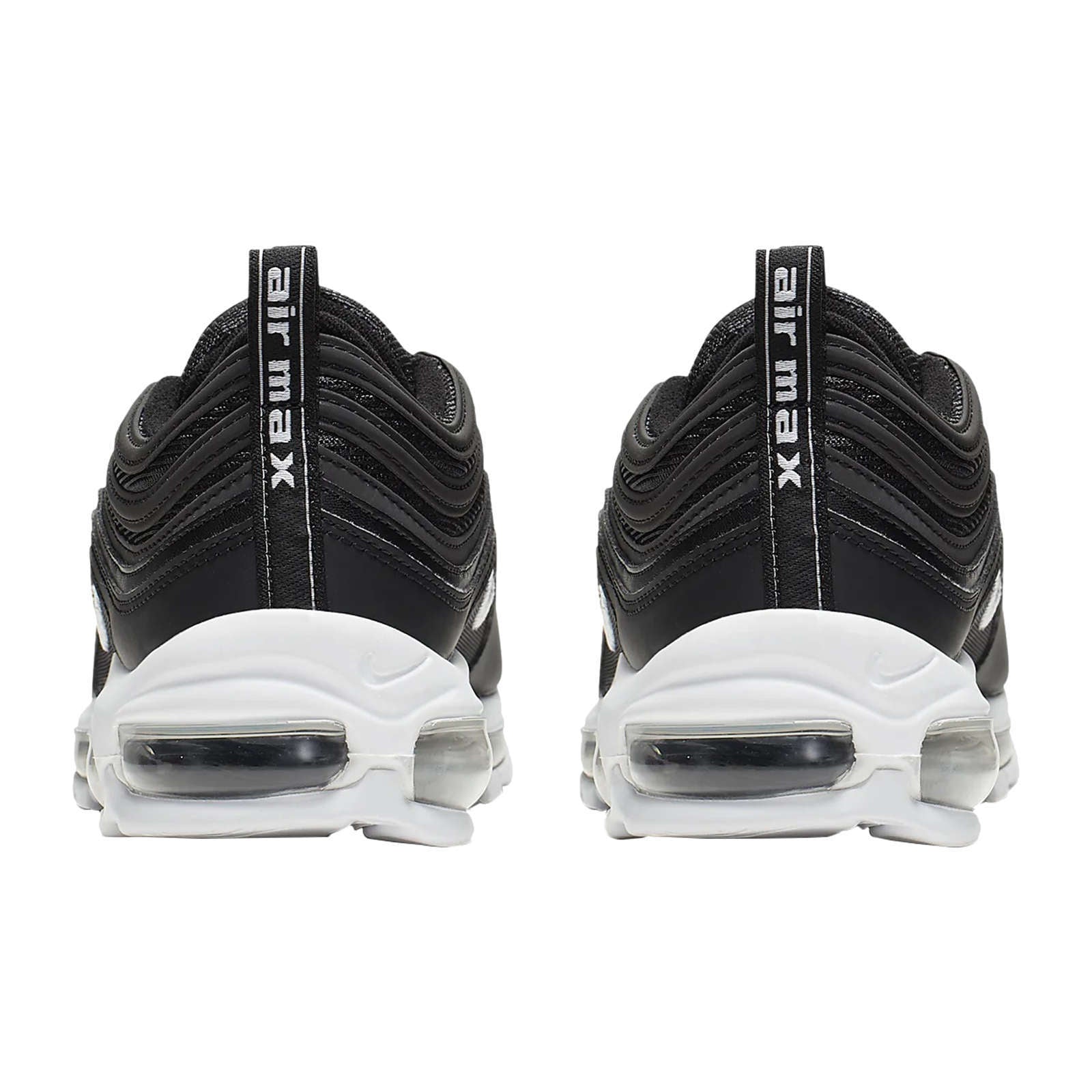 Nike Air Max 97 Synthetic Textile Men's Low-Top Trainers#color_black white