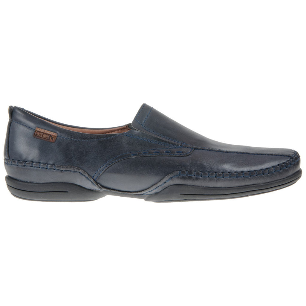 Pikolinos Puerto Rico 03A-6222 Leather Mens Shoes#color_blue