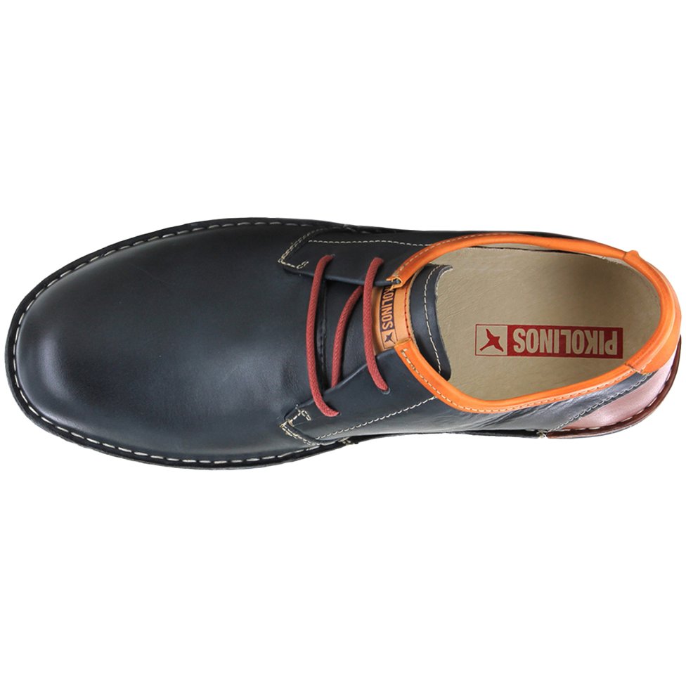 Pikolinos Santiago M8M-4298 Leather Mens Shoes#color_navy blue