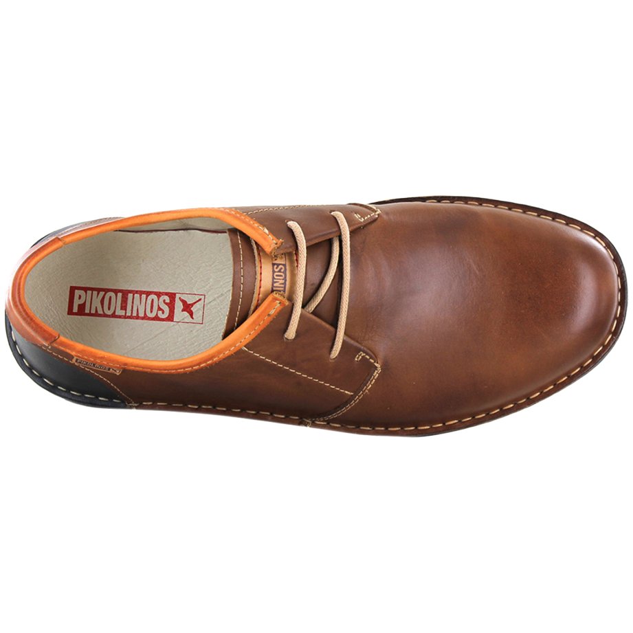 Pikolinos Santiago M8M-4298 Leather Mens Shoes#color_cuero