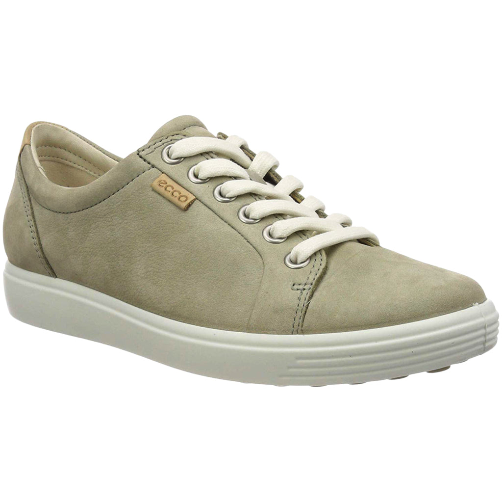 Ecco Soft 7 430003 Nubuck Womens Trainers#color_sage