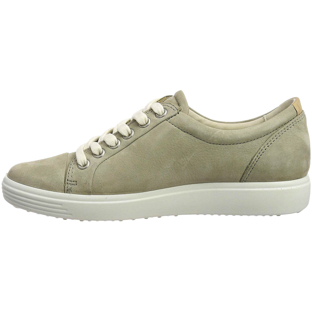 Ecco Soft 7 430003 Nubuck Womens Trainers#color_sage