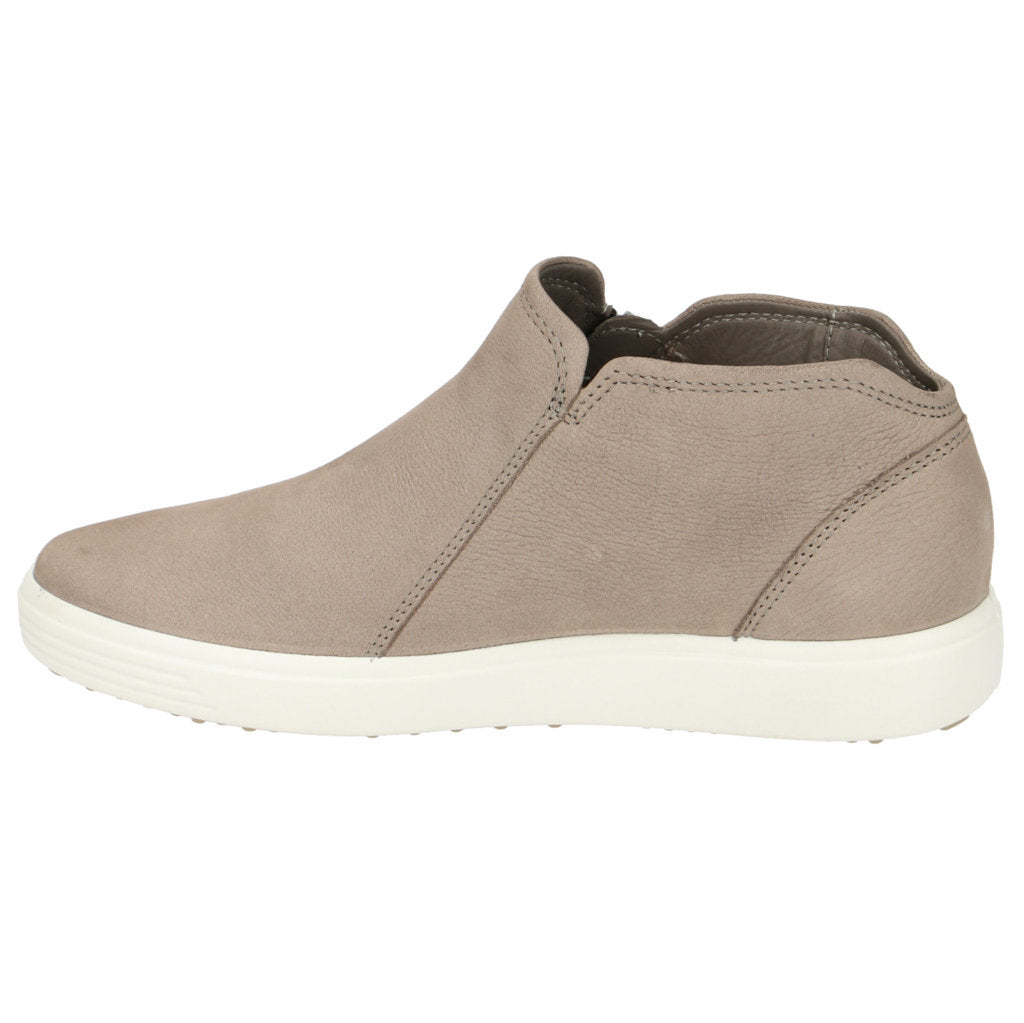 Ecco Soft 7 430243 Nubuck Womens Boots#color_warm grey powder