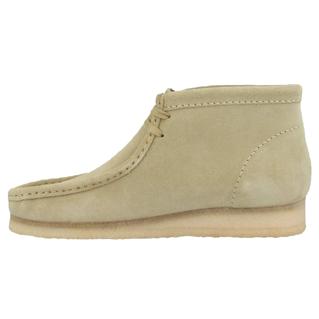 Clarks Originals Wallabee Boot Suede Mens Boots#color_maple