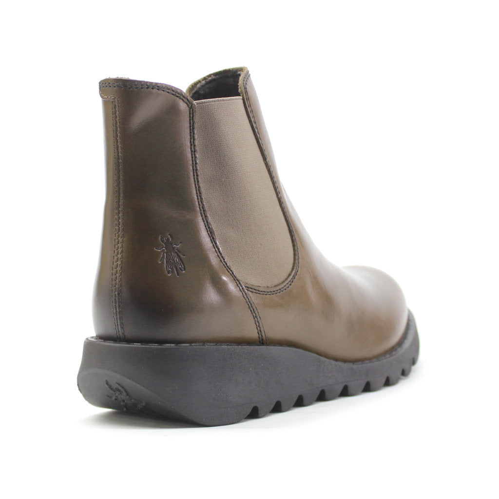 Fly London SALV Rug Leather Womens Boots#color_olive olive