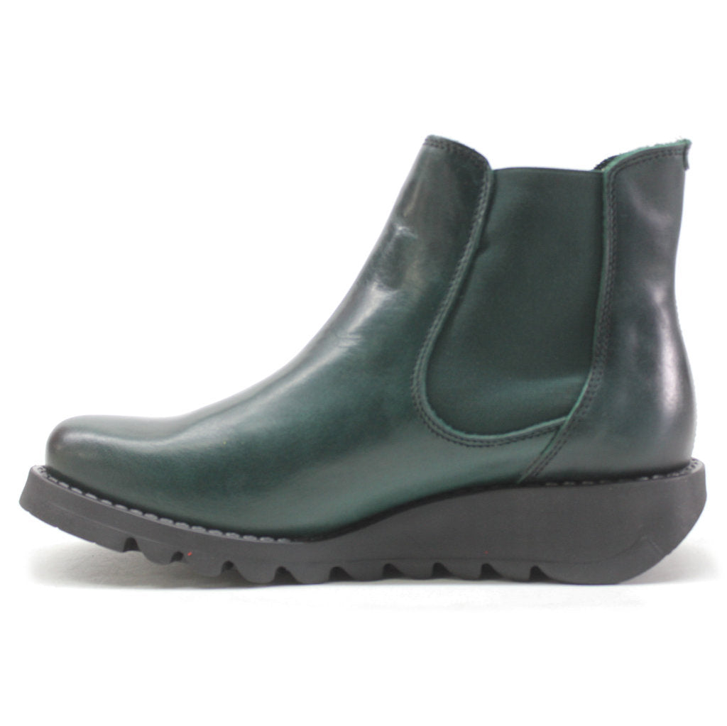 Fly London SALV Rug Leather Womens Boots#color_petrol petrol