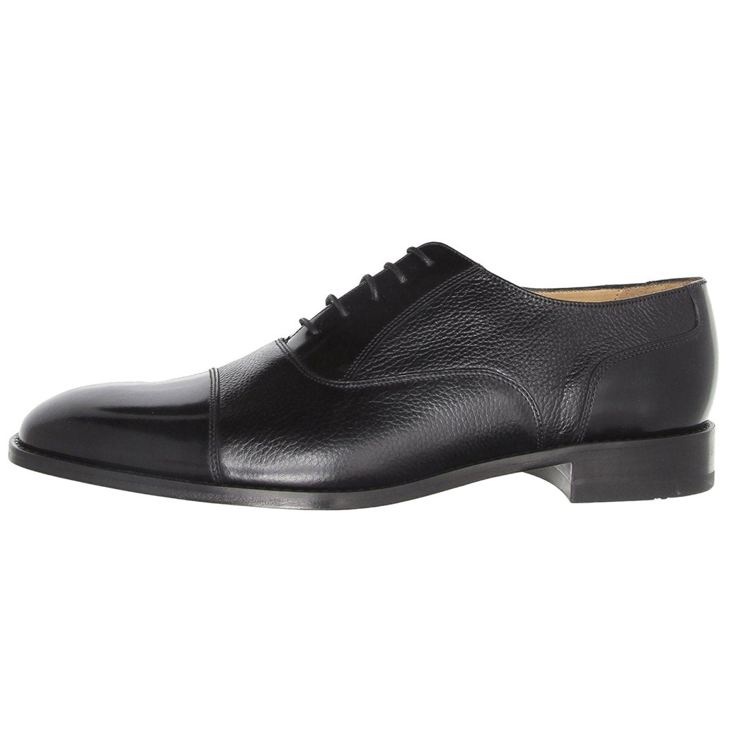 Loake Bibury Combined Leather Men's Oxford Shoes#color_black