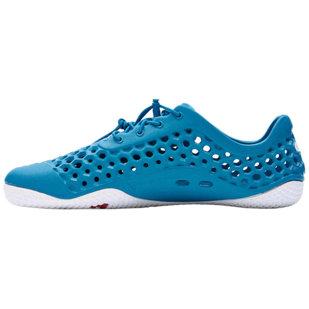 Vivobarefoot Ultra III Bloom Synthetic Womens Trainers#color_blue